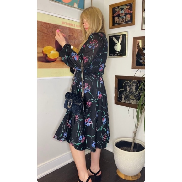 Vintage 70's Sears Two Piece Set • Dress and Top - Long Sleeve • Midi - Medium - Picture 3 of 10